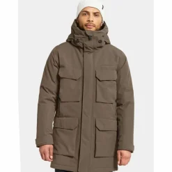 Didriksons Winterjacken|Mäntel<· DREW 8 mocha brown