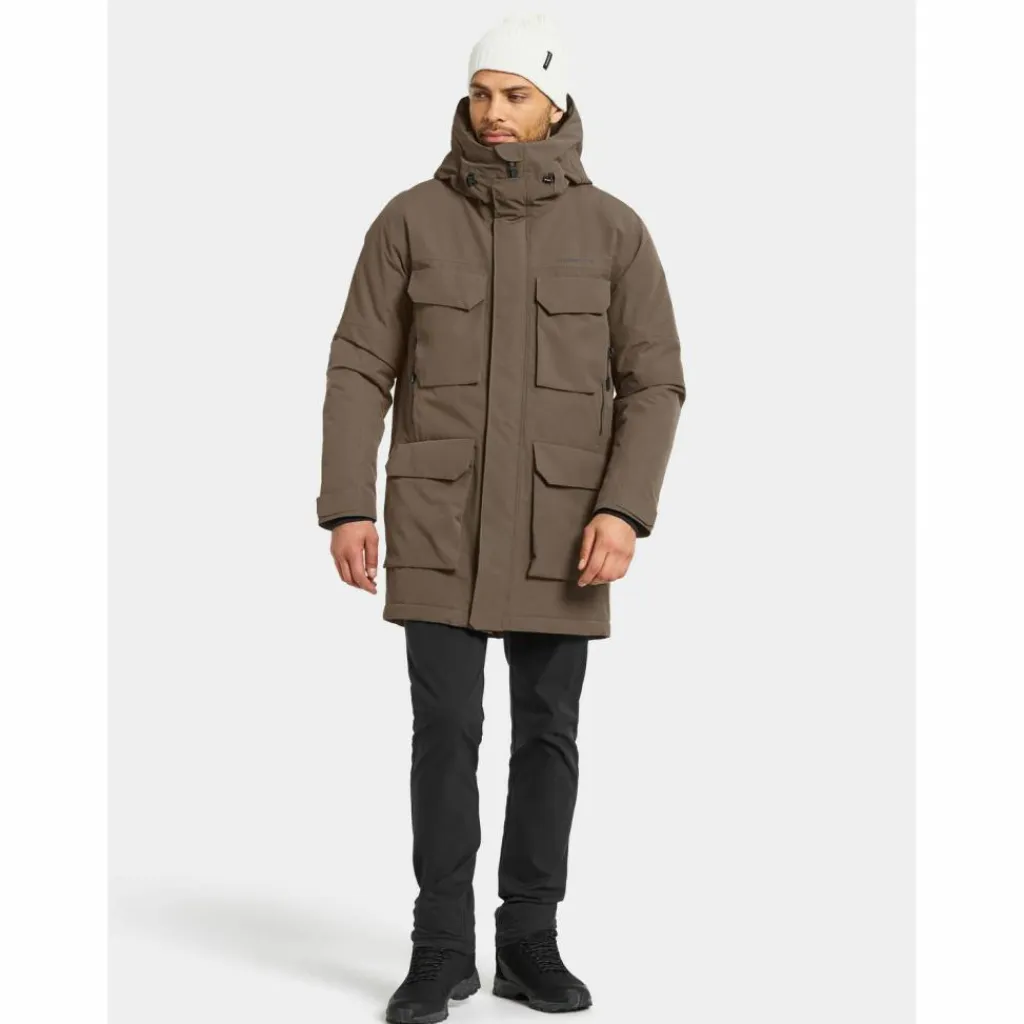 Didriksons Winterjacken|Mäntel<· DREW 8 mocha brown
