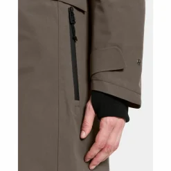 Didriksons Winterjacken<· ERIKA 3 mocha brown