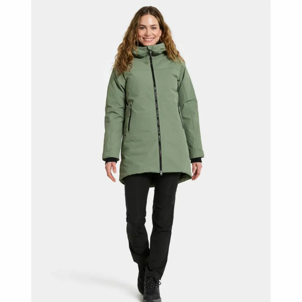Didriksons Winterjacken<· MARGET light moss