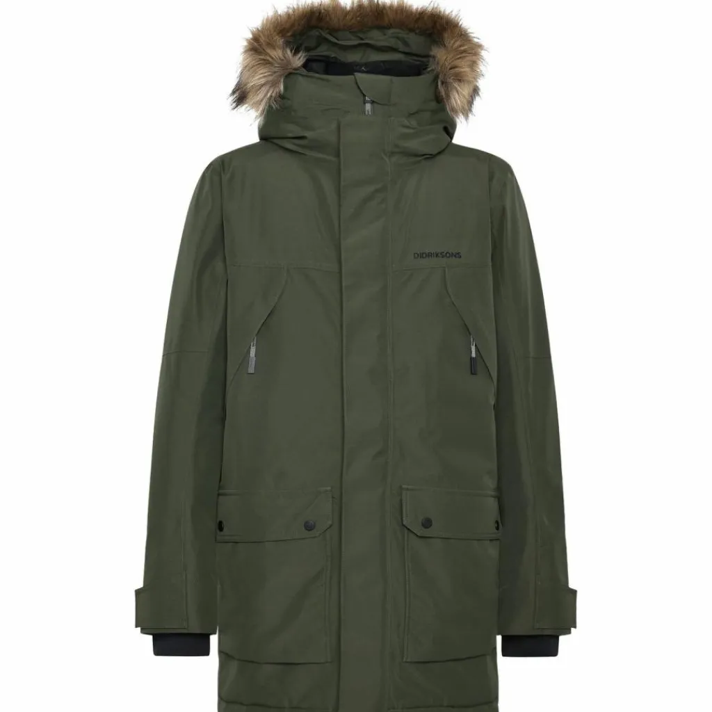 Didriksons Jacken|Mäntel<· RICK 2 deep green