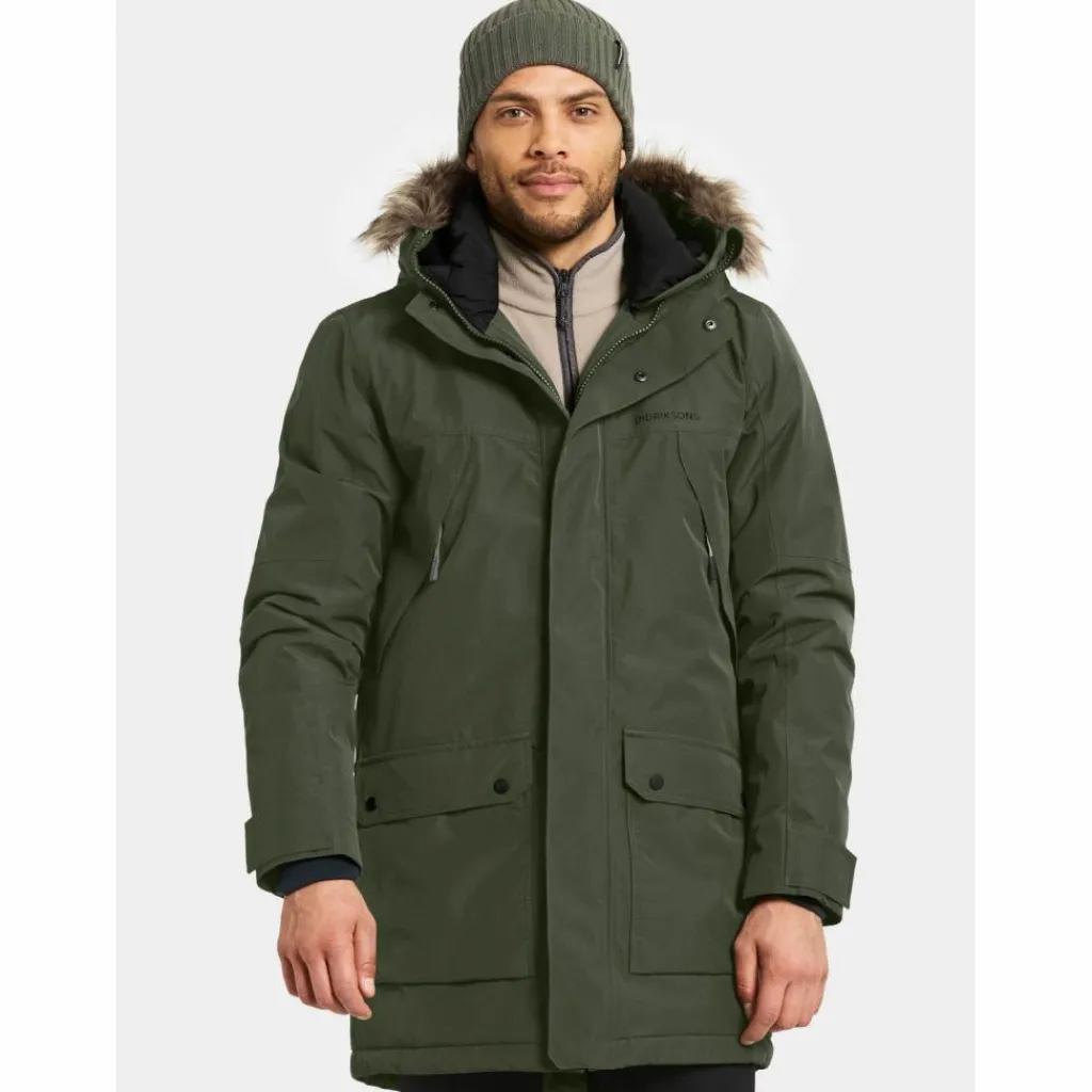Didriksons Jacken|Mäntel<· RICK 2 deep green
