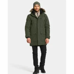 Didriksons Jacken|Mäntel<· RICK 2 deep green