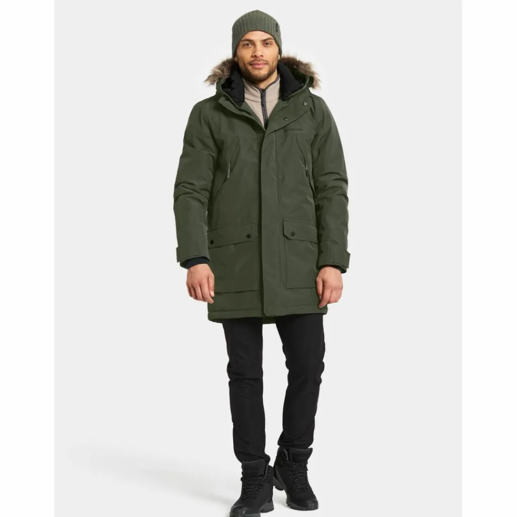 Didriksons Jacken|Mäntel<· RICK 2 deep green