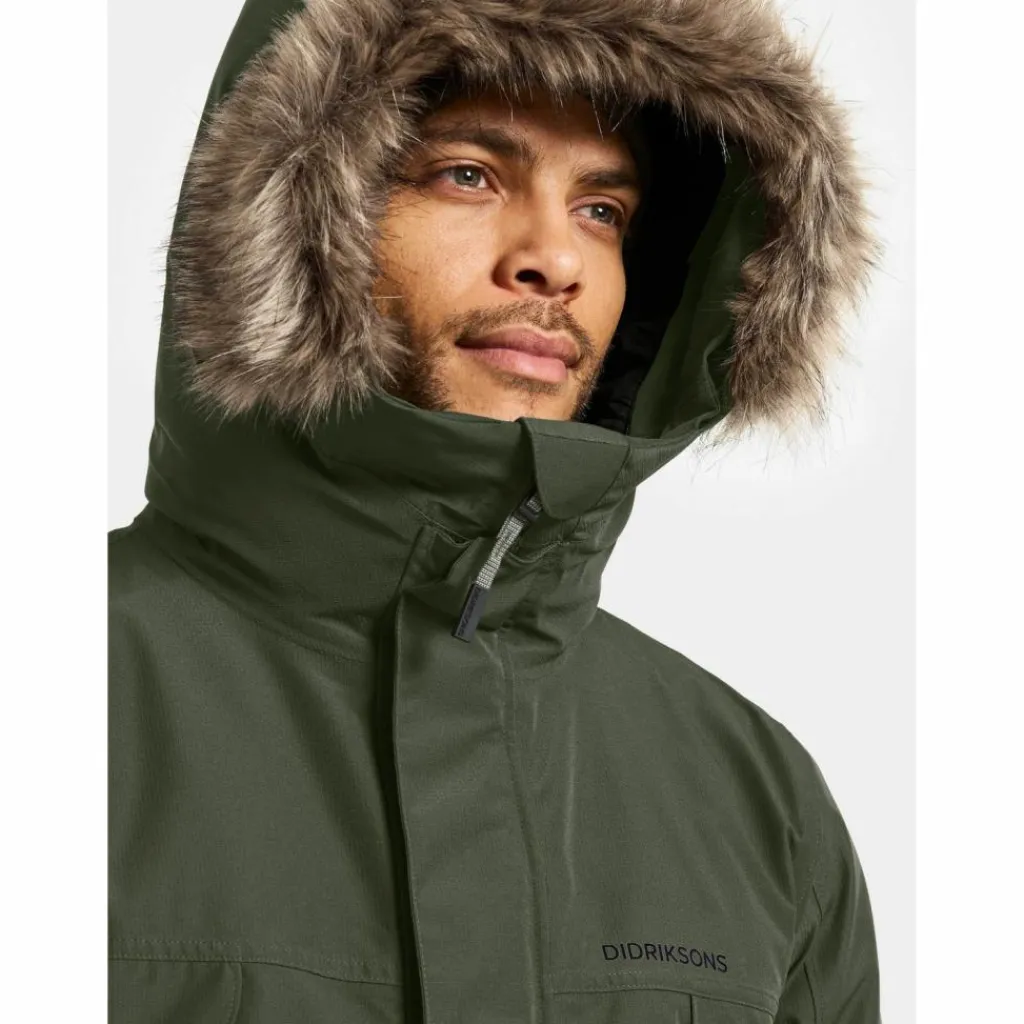Didriksons Jacken|Mäntel<· RICK 2 deep green