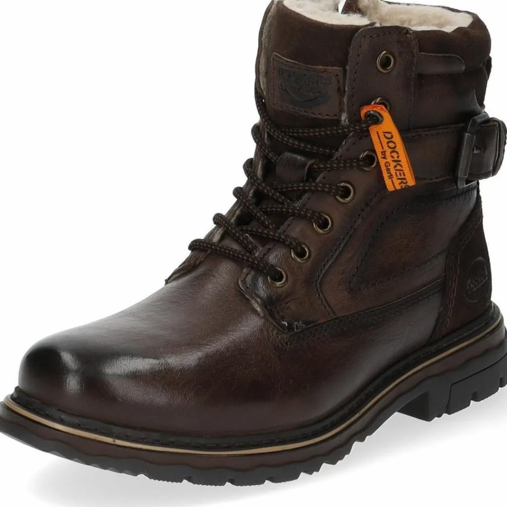 Dockers Winterschuhe|Boots & Stiefel<· Stiefelette Braun