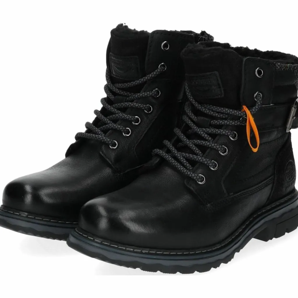Dockers Winterschuhe|Boots & Stiefel<· Stiefelette Schwarz