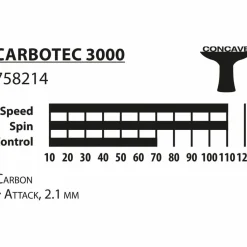 · CARBOTEC 3000 Herren Tischtennis|Schläger