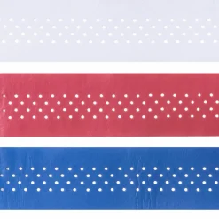 Dunlop Tennis|Tennis<· OVERGRIP TOUR DRY wht-red-blue