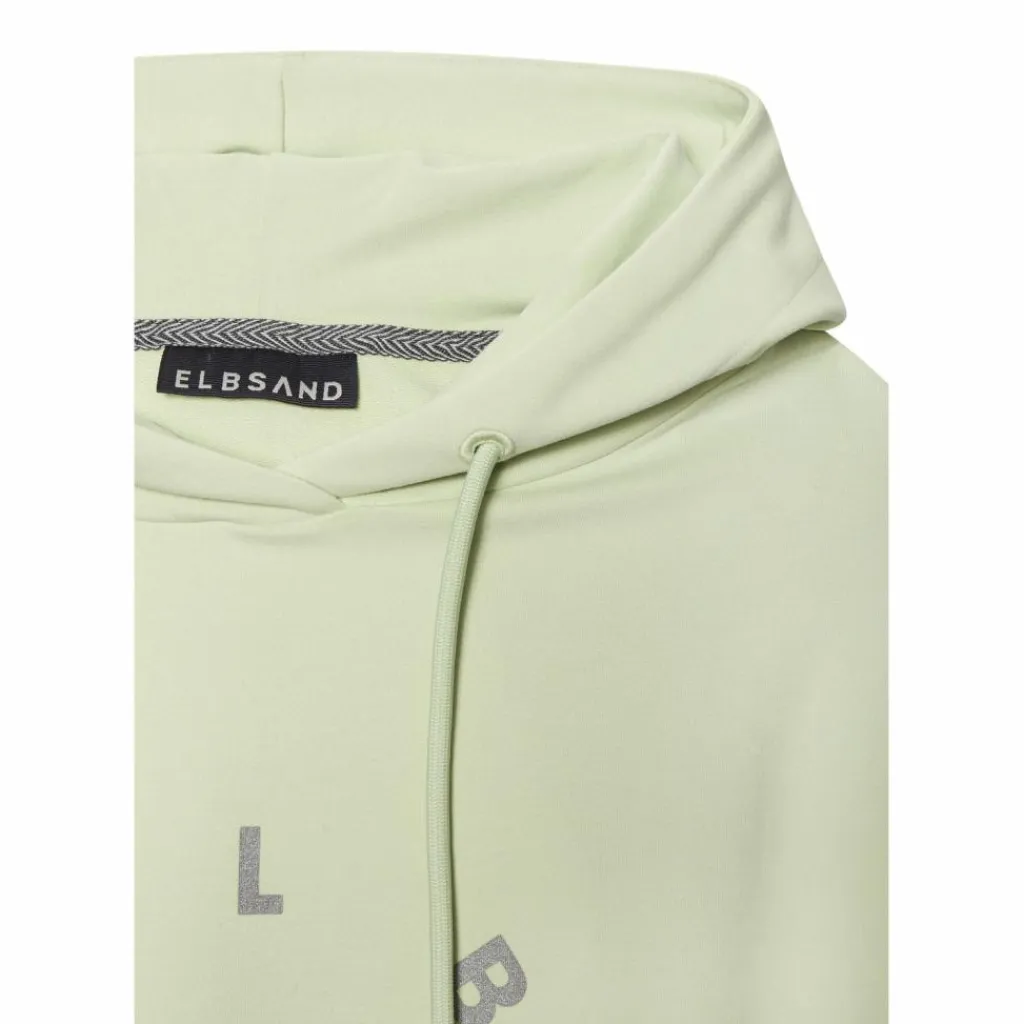 ELBSAND Pullover & Sweats<· Kapuzensweatshirt pastellgrün