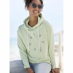 ELBSAND Pullover & Sweats<· Kapuzensweatshirt pastellgrün