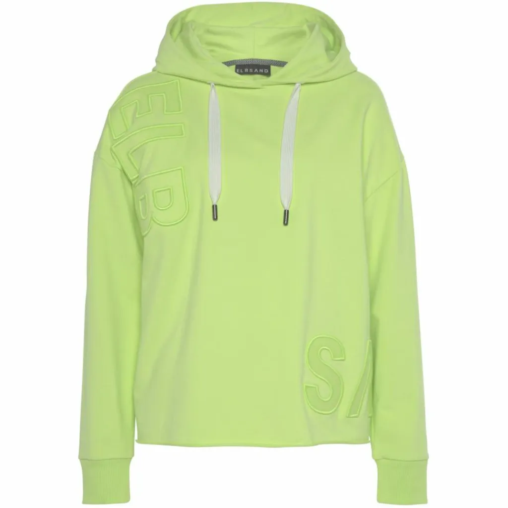 ELBSAND Pullover & Sweats<· Kapuzensweatshirt limone