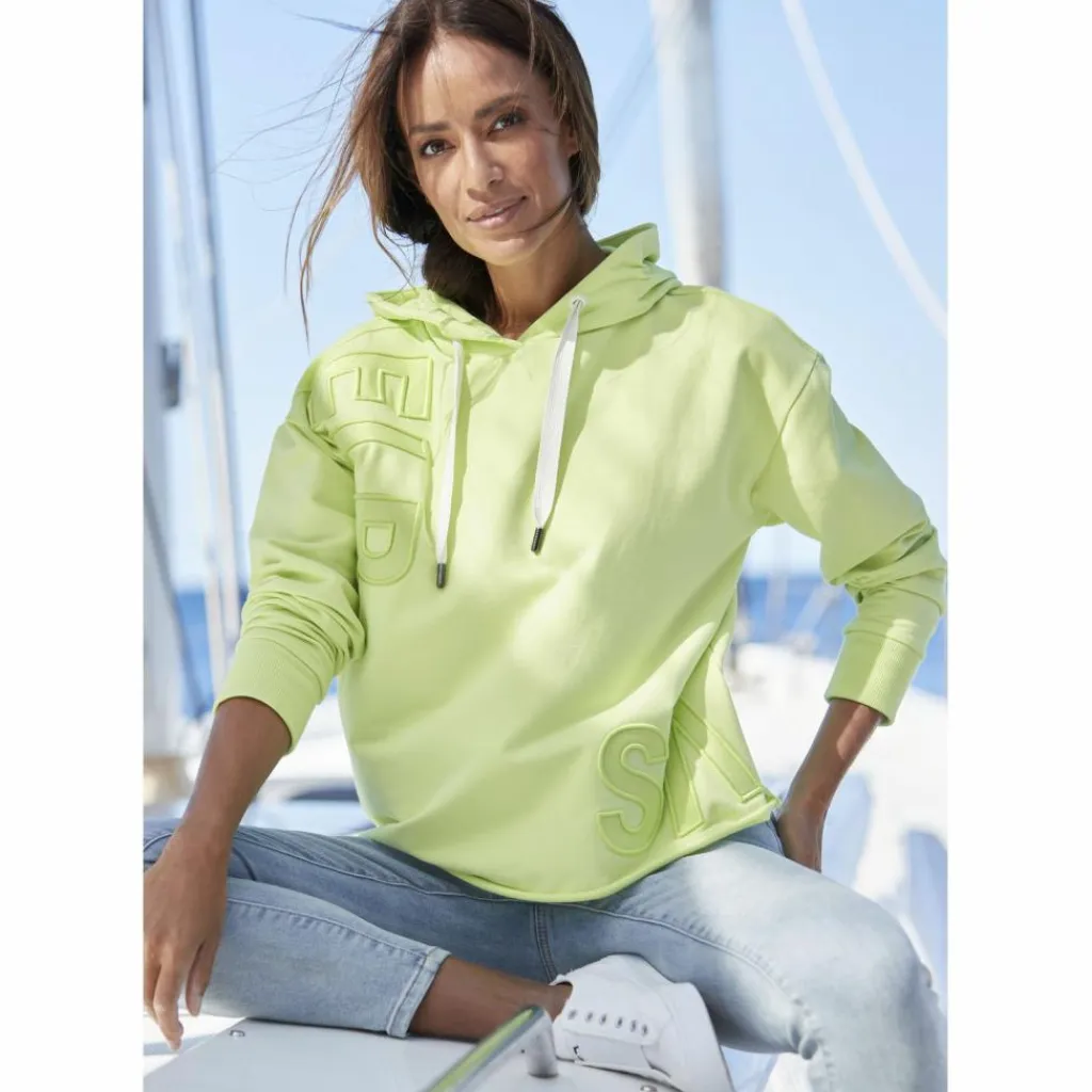 ELBSAND Pullover & Sweats<· Kapuzensweatshirt limone