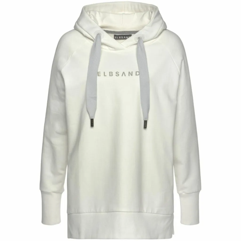 ELBSAND Pullover & Sweats<· Kapuzensweatshirt weiß