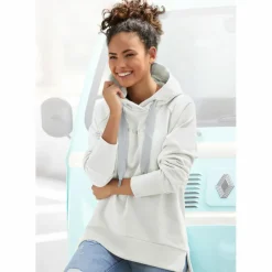 ELBSAND Pullover & Sweats<· Kapuzensweatshirt weiß