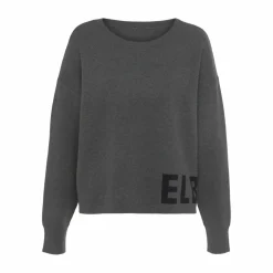 ELBSAND Pullover & Sweats<· Strickpullover anthrazit