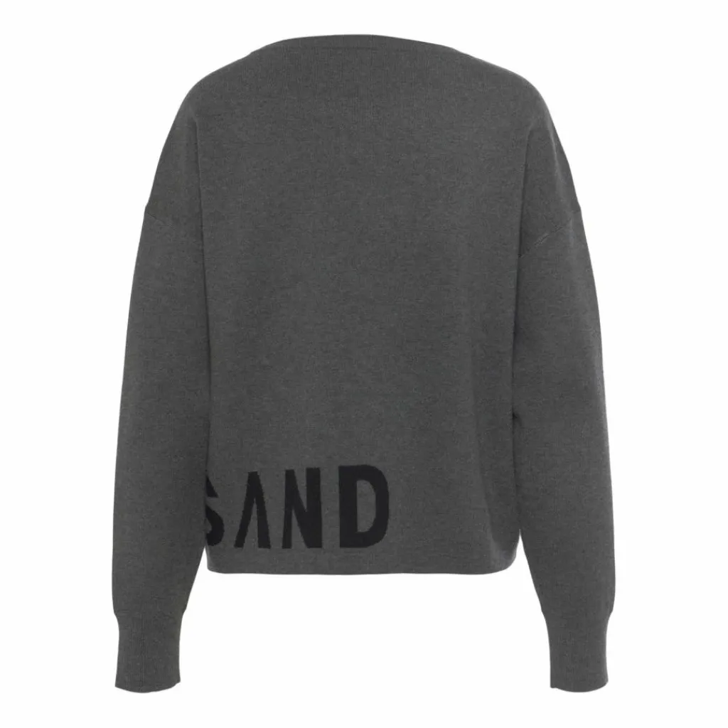 ELBSAND Pullover & Sweats<· Strickpullover anthrazit