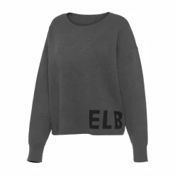 ELBSAND Pullover & Sweats<· Strickpullover anthrazit