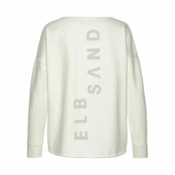 ELBSAND Pullover & Sweats<· Sweatshirt wei&szlig;