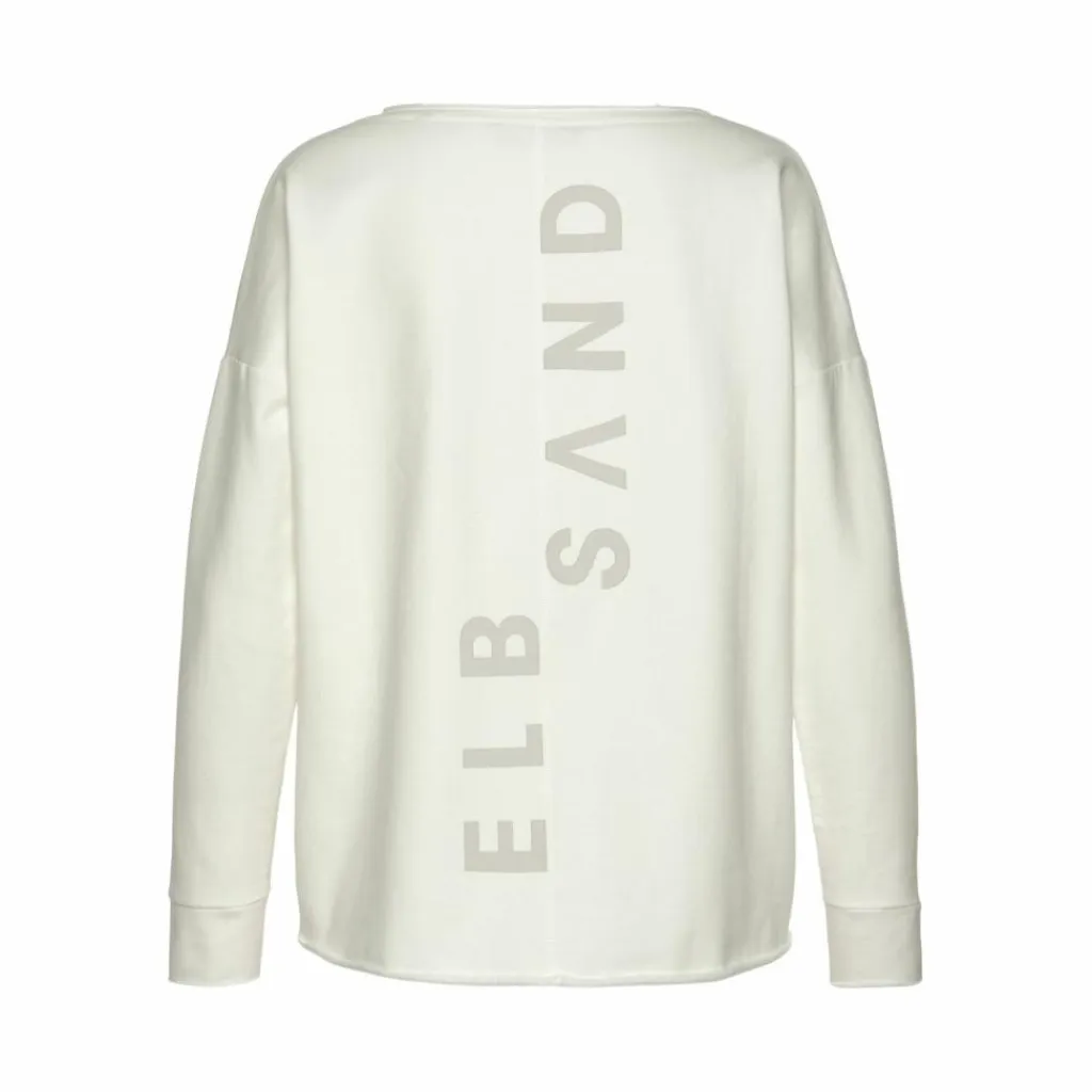 ELBSAND Pullover & Sweats<· Sweatshirt weiß