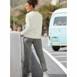ELBSAND Pullover & Sweats<· Sweatshirt weiß