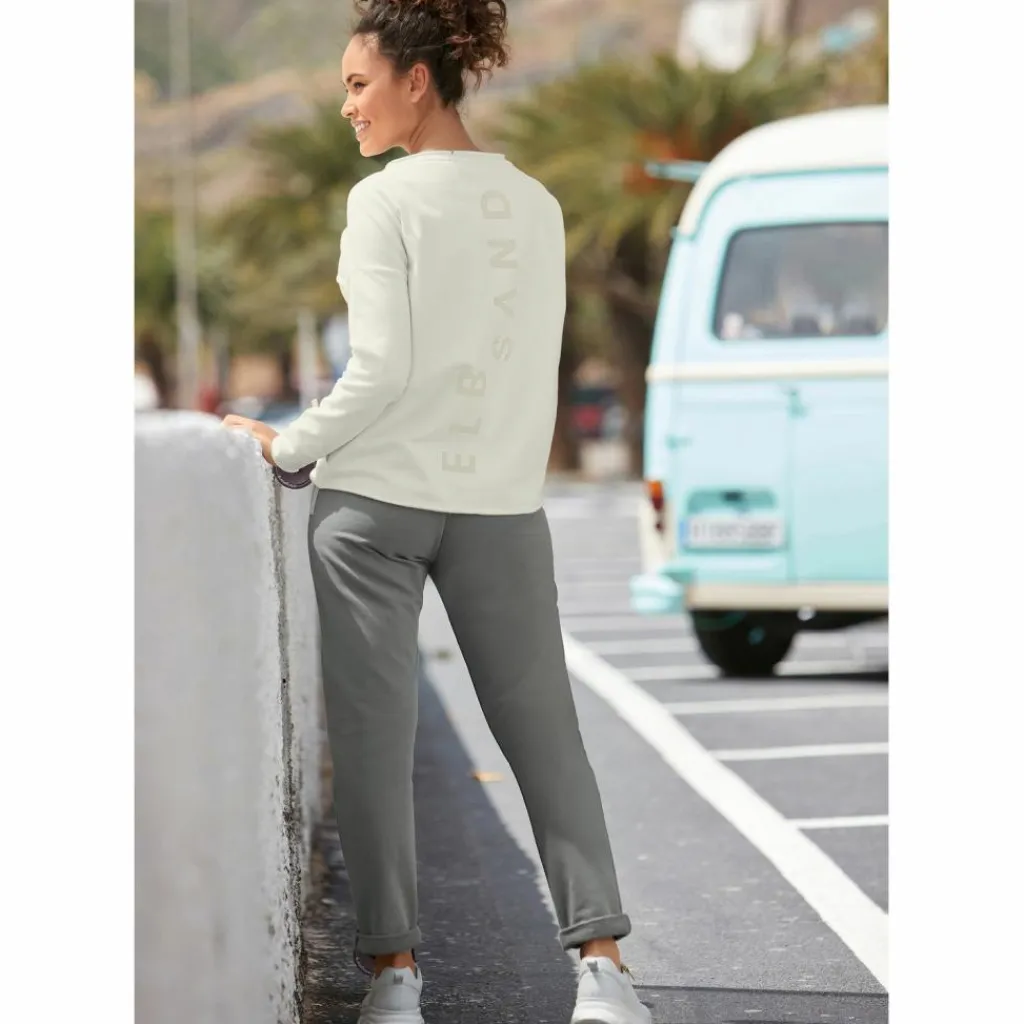 ELBSAND Pullover & Sweats<· Sweatshirt weiß