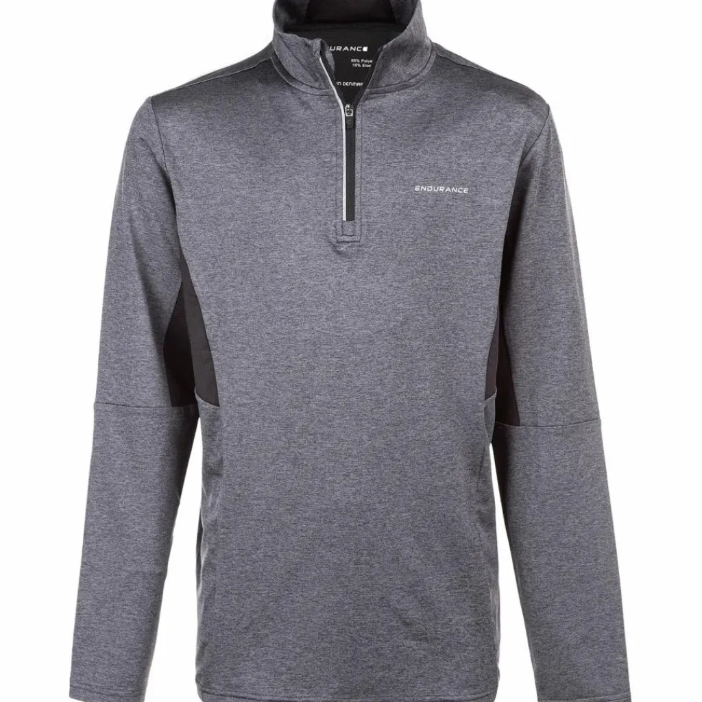 Endurance Laufen|Pullover & Sweats<· Lanbark 1111 Black Melange