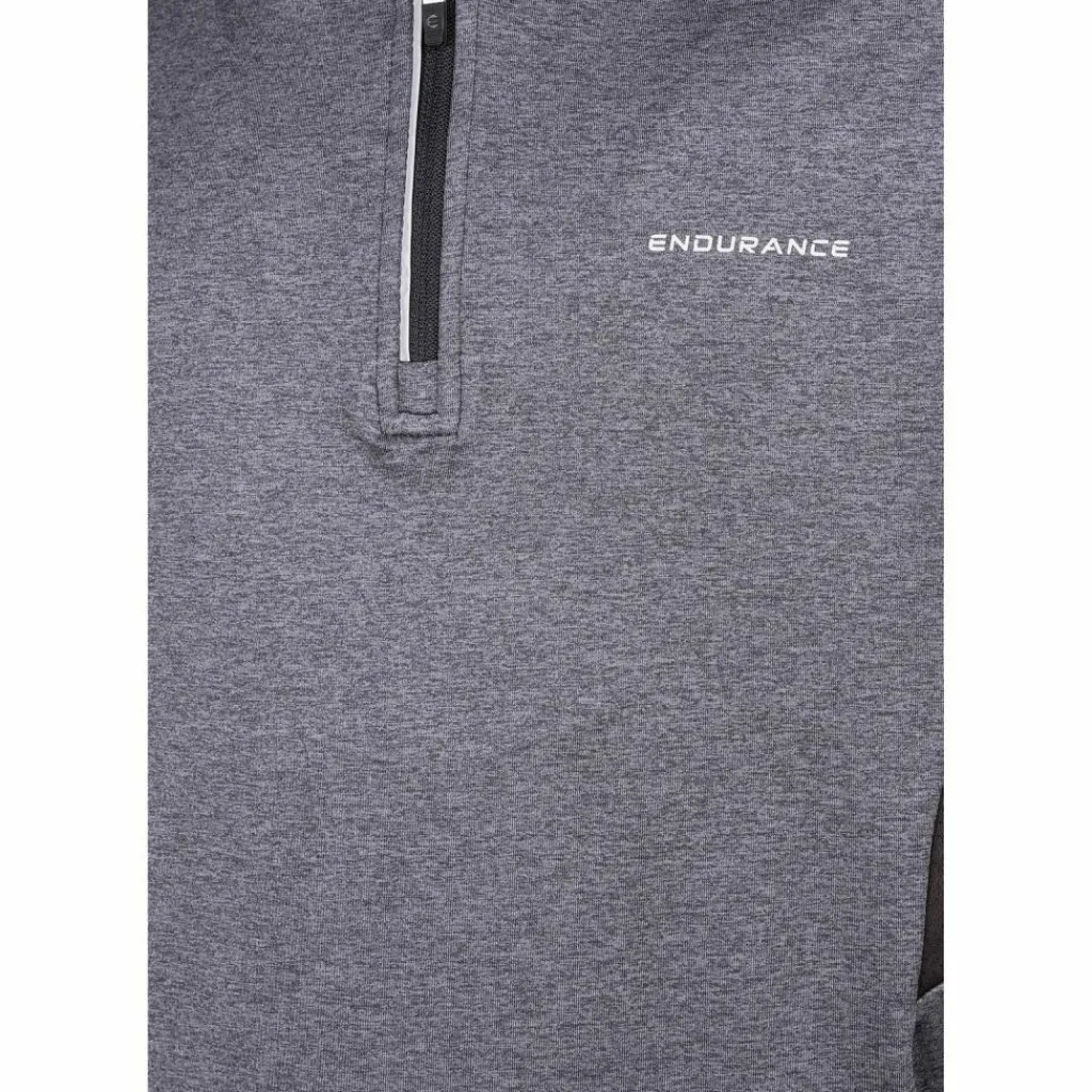 Endurance Laufen|Pullover & Sweats<· Lanbark 1111 Black Melange