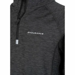 Endurance Shirts<· LYLE JR. 1001BM Black Melange