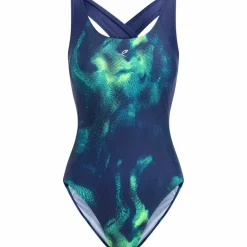 ENERGETICS Schwimmen|Schwimmen<· Nina II navy-green lime
