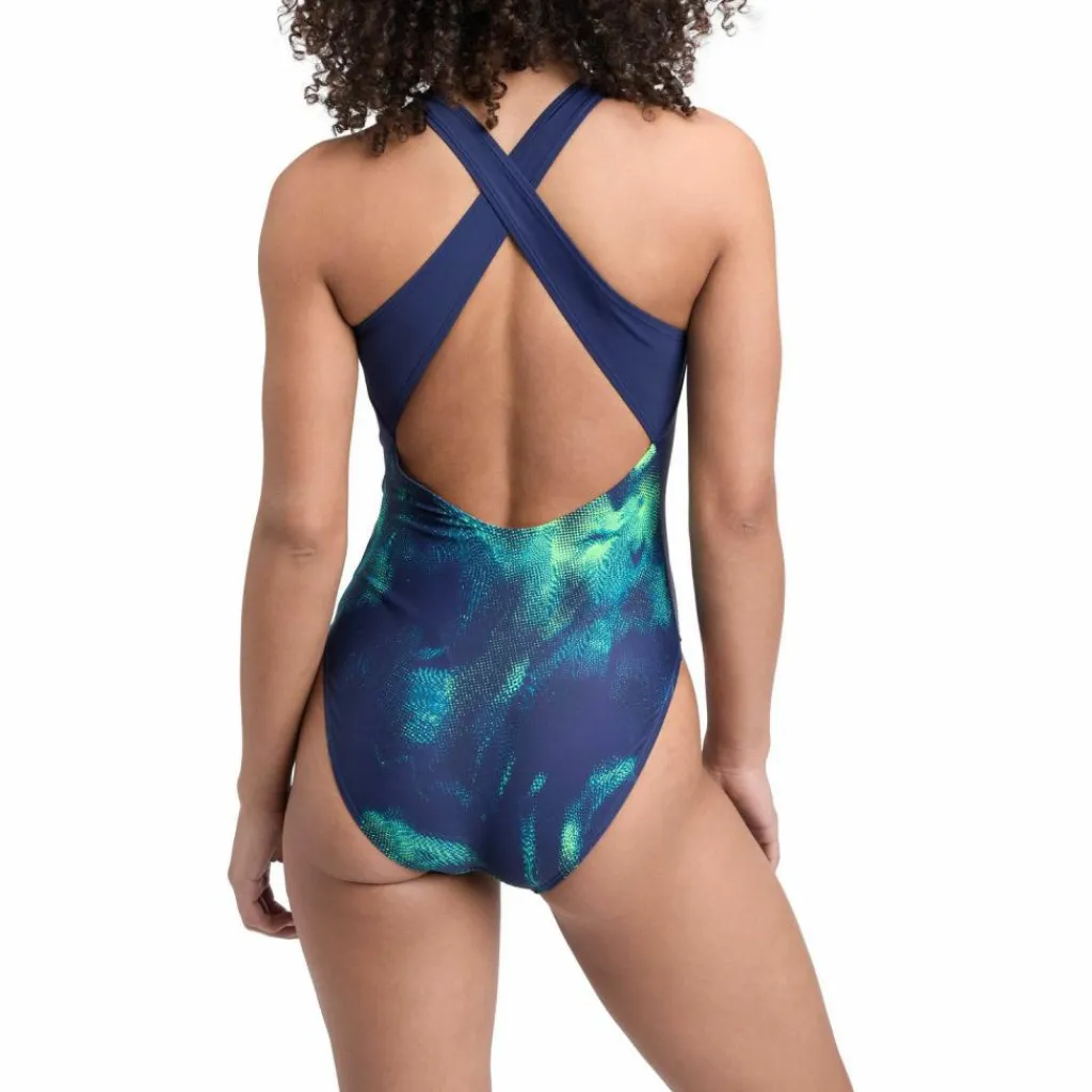 ENERGETICS Schwimmen|Schwimmen<· Nina II navy-green lime