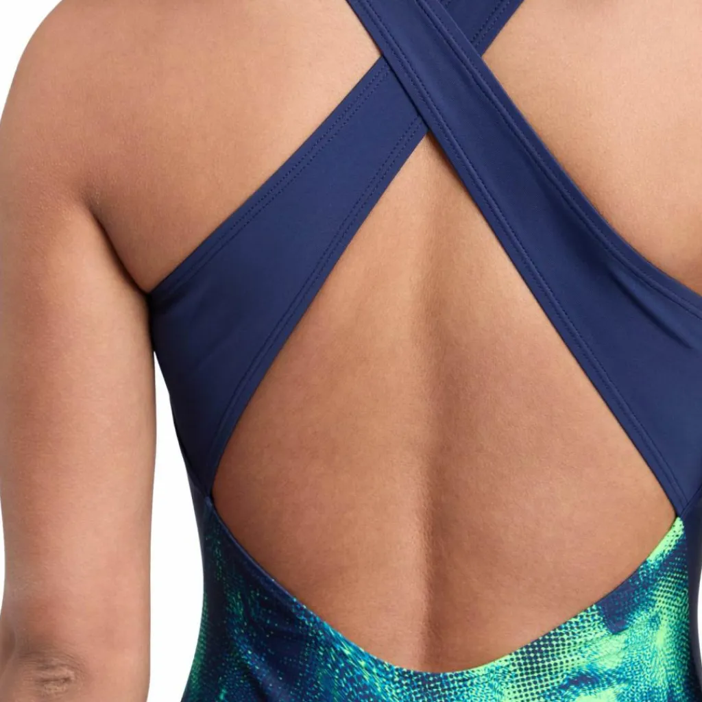 ENERGETICS Schwimmen|Schwimmen<· Nina II navy-green lime