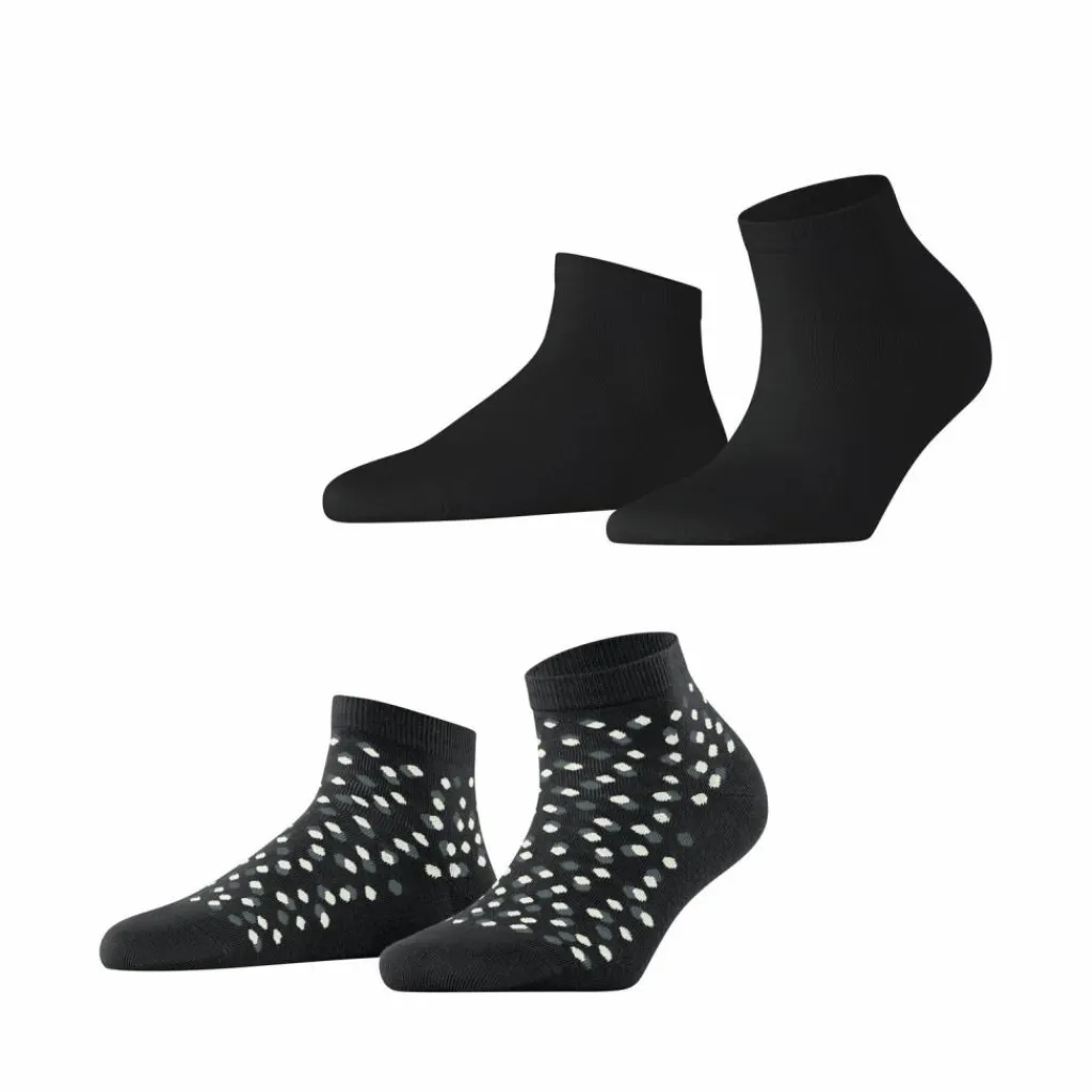 Online · Eclipse Dots 2-Pack Damen Socken