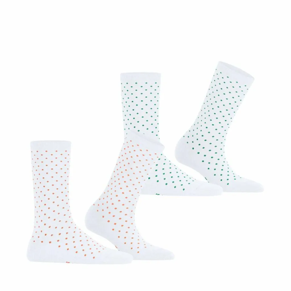 ESPRIT Socken<· Fine Dot 2-Pack sortiment (0030)