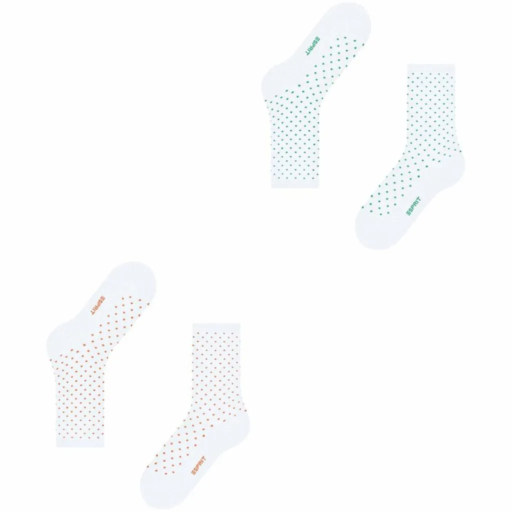 ESPRIT Socken<· Fine Dot 2-Pack sortiment (0030)
