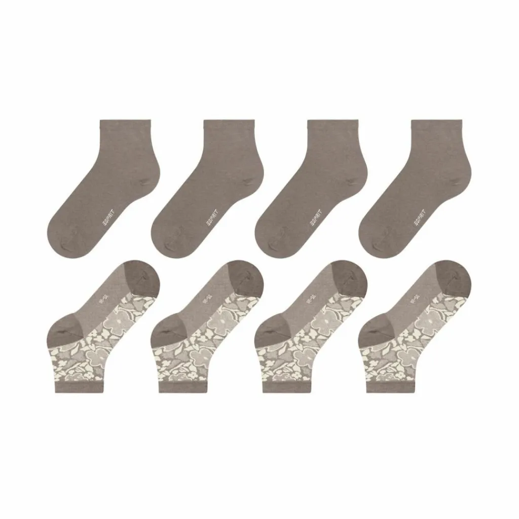 ESPRIT Socken<· Geranium Flower SSO 4P sortiment (0020)