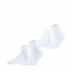 ESPRIT Socken<· Lacy Flowers SSO 2-Pack white (2000)