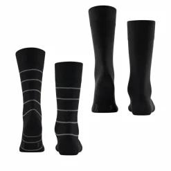 ESPRIT Socken<· Modern Stripe SO 2-Pack black (3000)