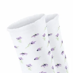 ESPRIT Socken<· Petite Flowers SO 2-Pack white (2000)
