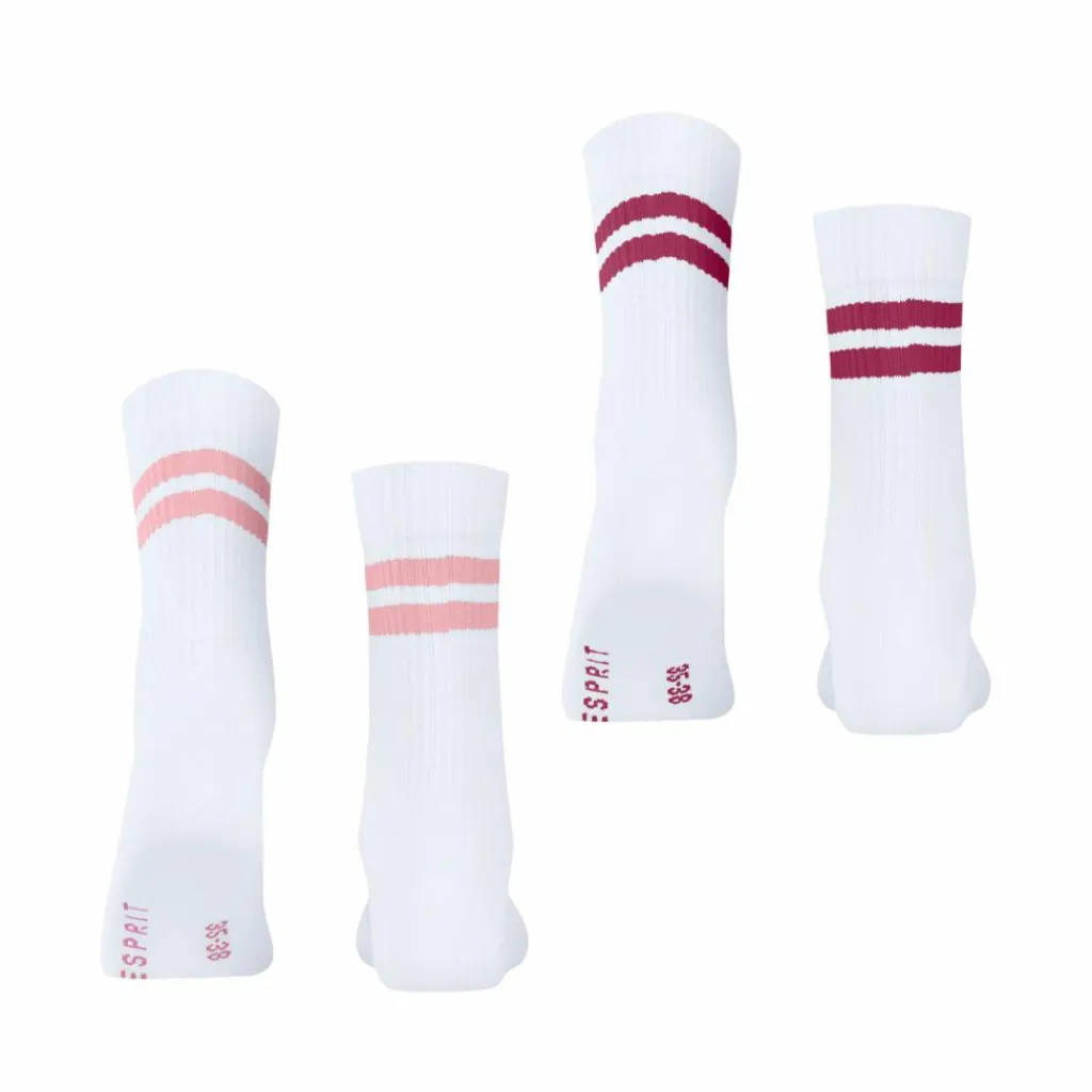 ESPRIT Socken<· Tennis Stripe SO 2-Pack sortiment (0050)