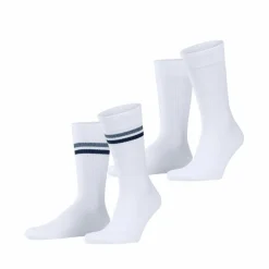 ESPRIT Socken<· Tennis Stripe SO 2-Pack off-white (2010)