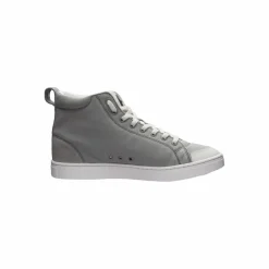 ethletic Skateboarding<· Active Hi Cut Shadow Grey-Just White