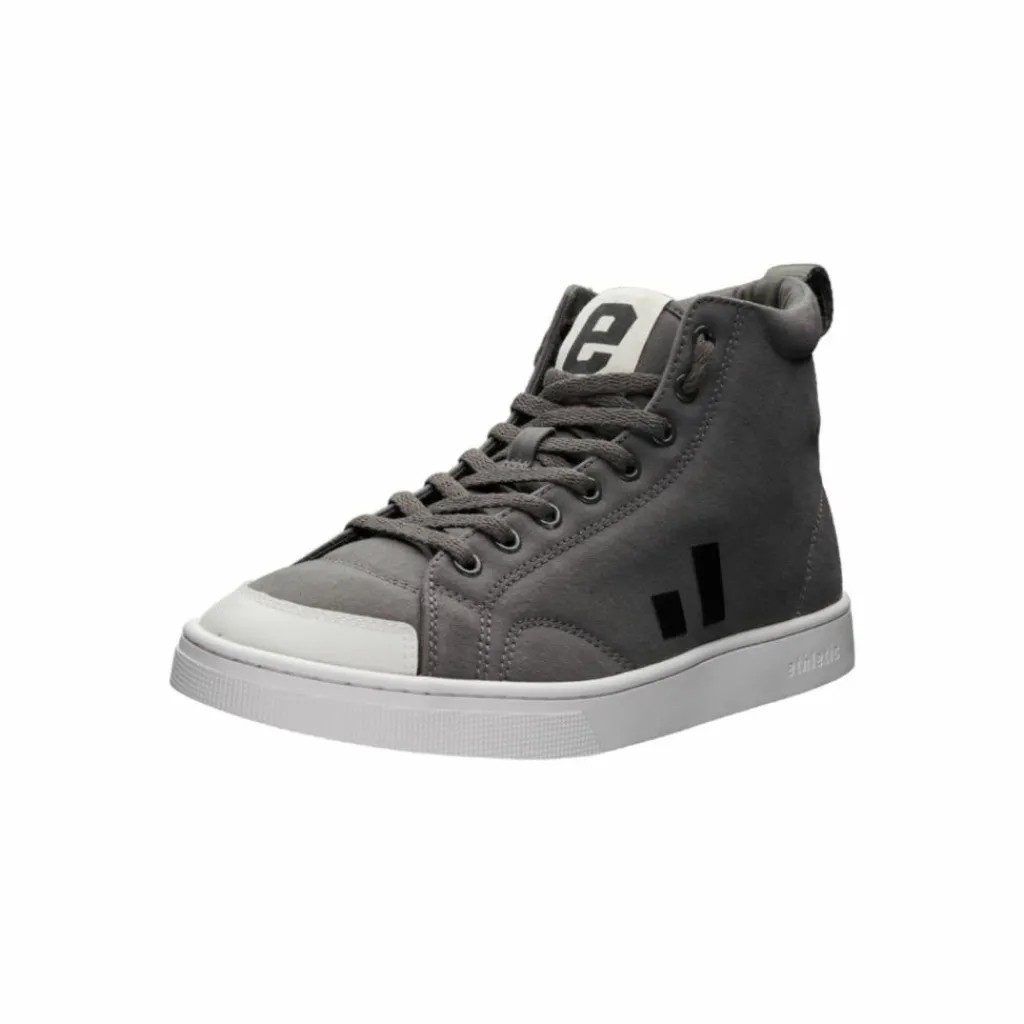 ethletic Skateboarding<· Active Hi Cut Donkey Grey-Jet Black