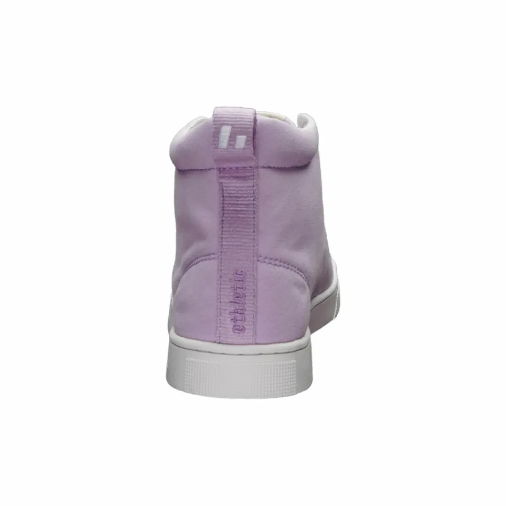 ethletic Skateboarding<· Active Hi Cut Lavender Pink-Just White