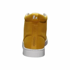 ethletic Skateboarding<· Active Hi Cut Mustard Yellow-Just White