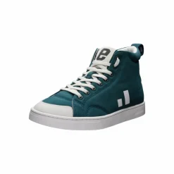 ethletic Skateboarding<· Active Hi Cut Fir Tree Green-Just White