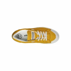ethletic Skateboarding<· Active Lo Cut Mustard Yellow-Just White