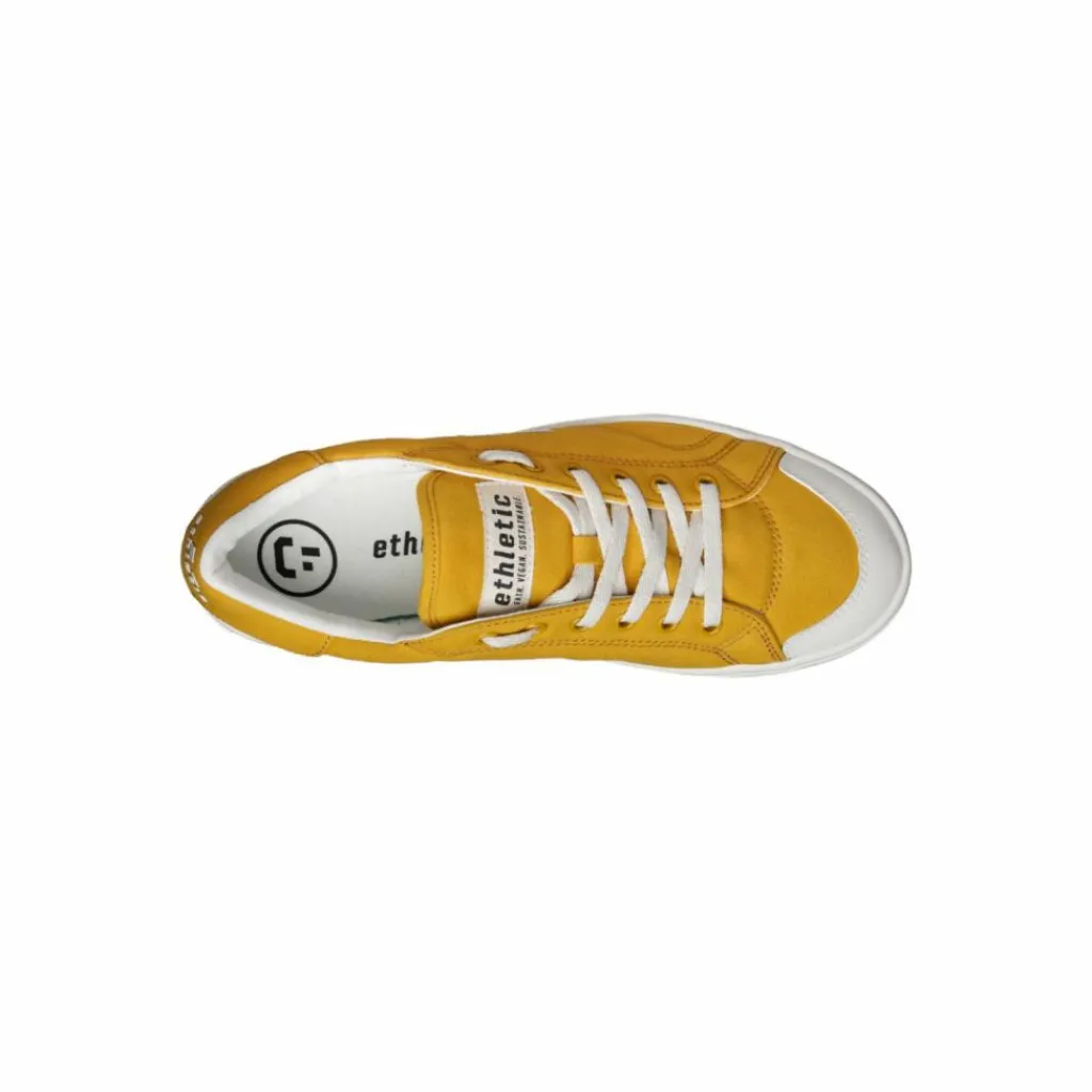 ethletic Skateboarding<· Active Lo Cut Mustard Yellow-Just White