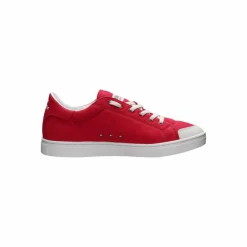 ethletic Sneaker|Sneaker<· Active Lo Cut cranberry red - just white
