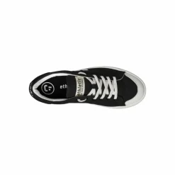 ethletic Skateboarding<· Active Lo Cut jet black - just white